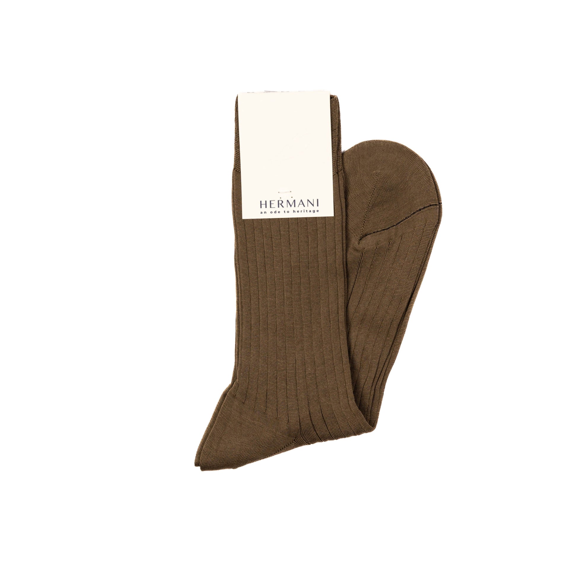 Filo di Scozia Tabacco Dress Socks
