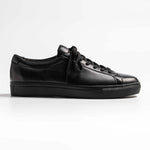 black leather sneaker, bayfront in black