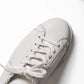 white leather sneaker, bayfront in white 