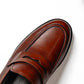 classic round toe penny loafer in mid tan, duxton in mid tan