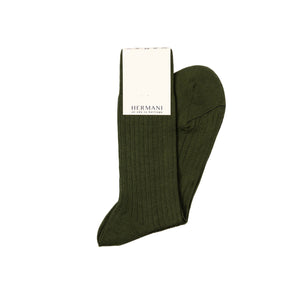 Filo di Scozia Oliva Dress Socks