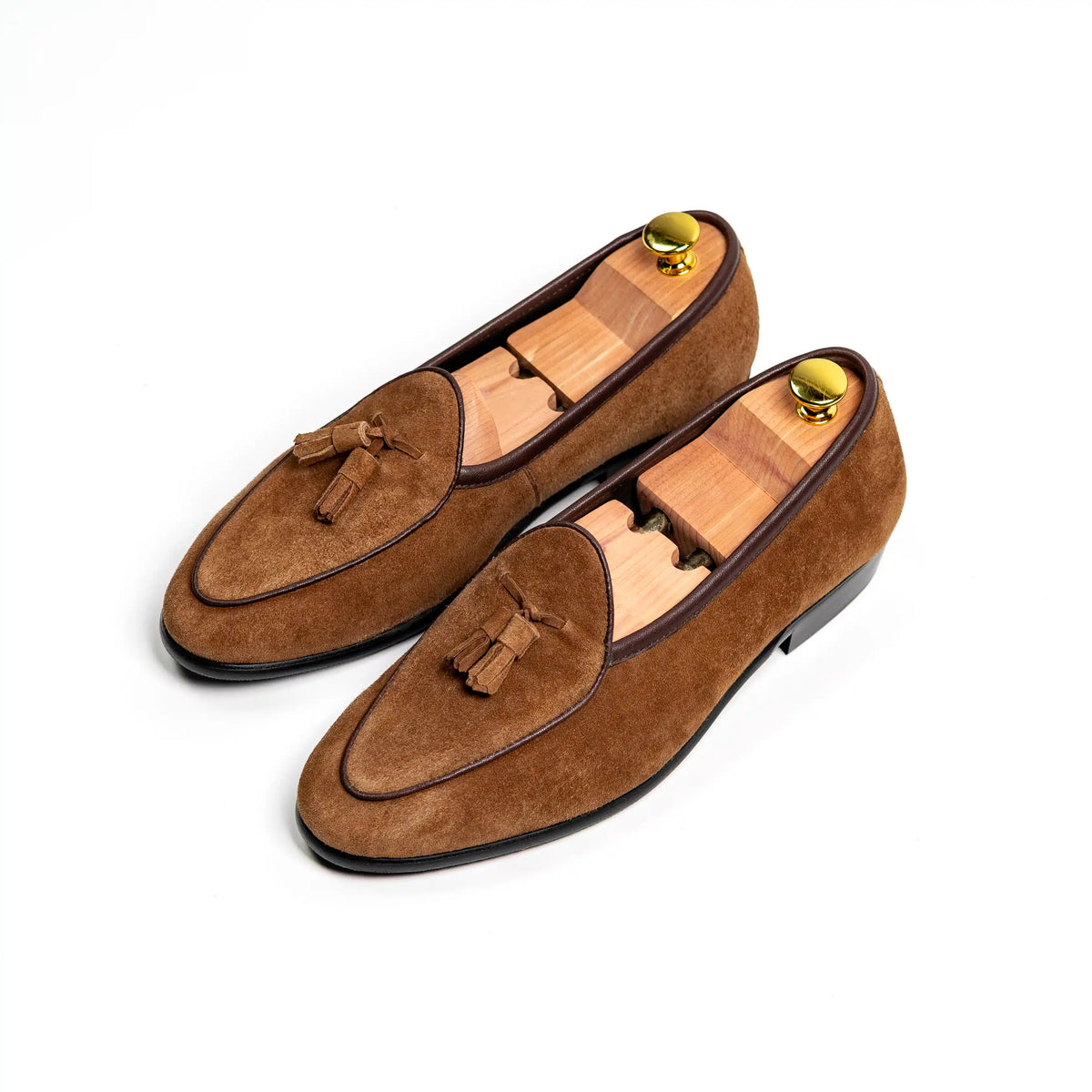 Neil Suede Olive Brown