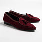 Short Tongue Belgium Tassel Loafer, Neil in Burgundy