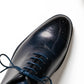 Wholecut medallion oxford in midnight, shenton in midnight