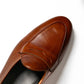 Short Tongue Belgium Penny Loafer, Tras in Camel