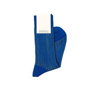 Vanise Blu Dress Socks