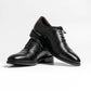 Round Toe Captoe Oxford in Black, Wallich In Black