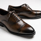 Round Toe Captoe Oxford in Coffee, Wallich In Coffee