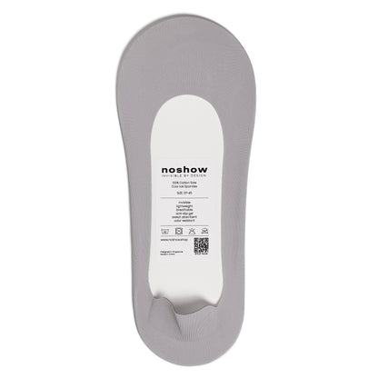 Space Grey Noshow Sock