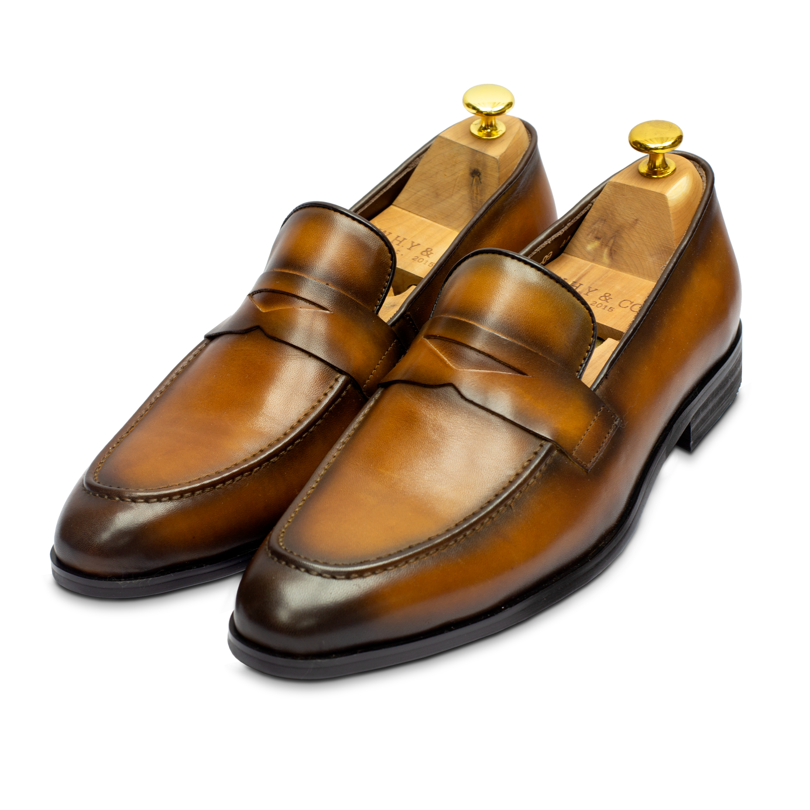 whyandco Penny Loafers Brown