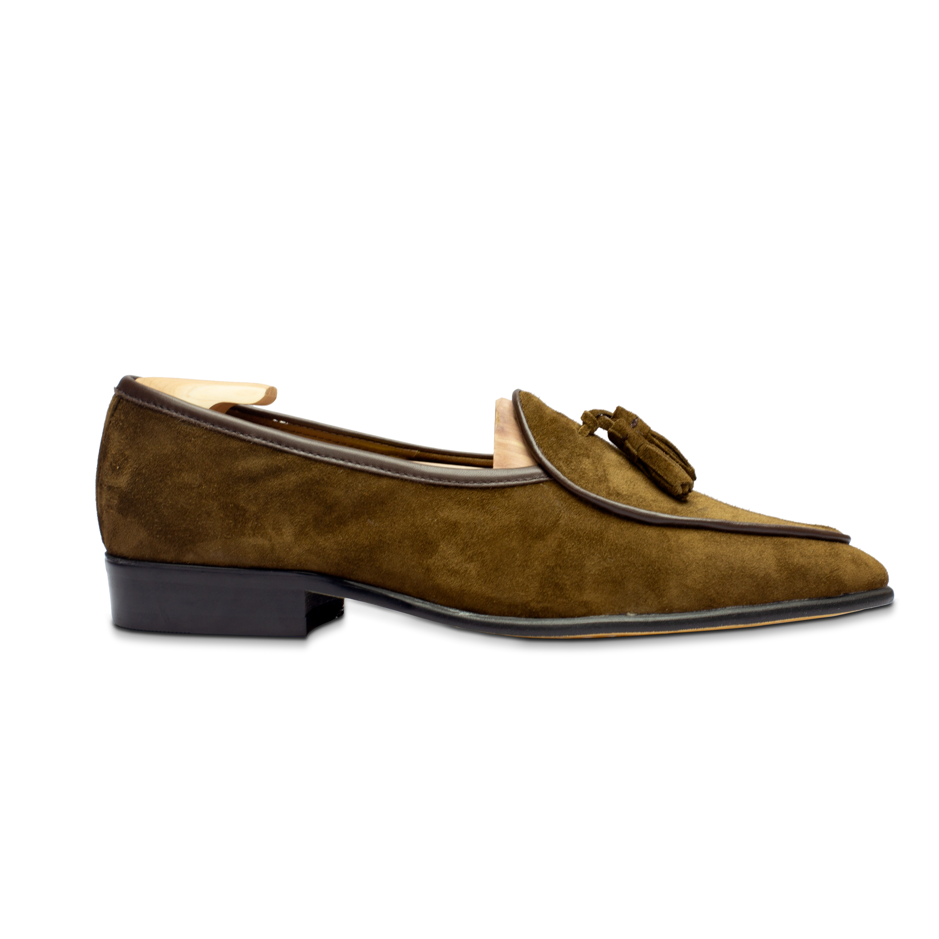 whyandco Short Tongue Tassel Loafer