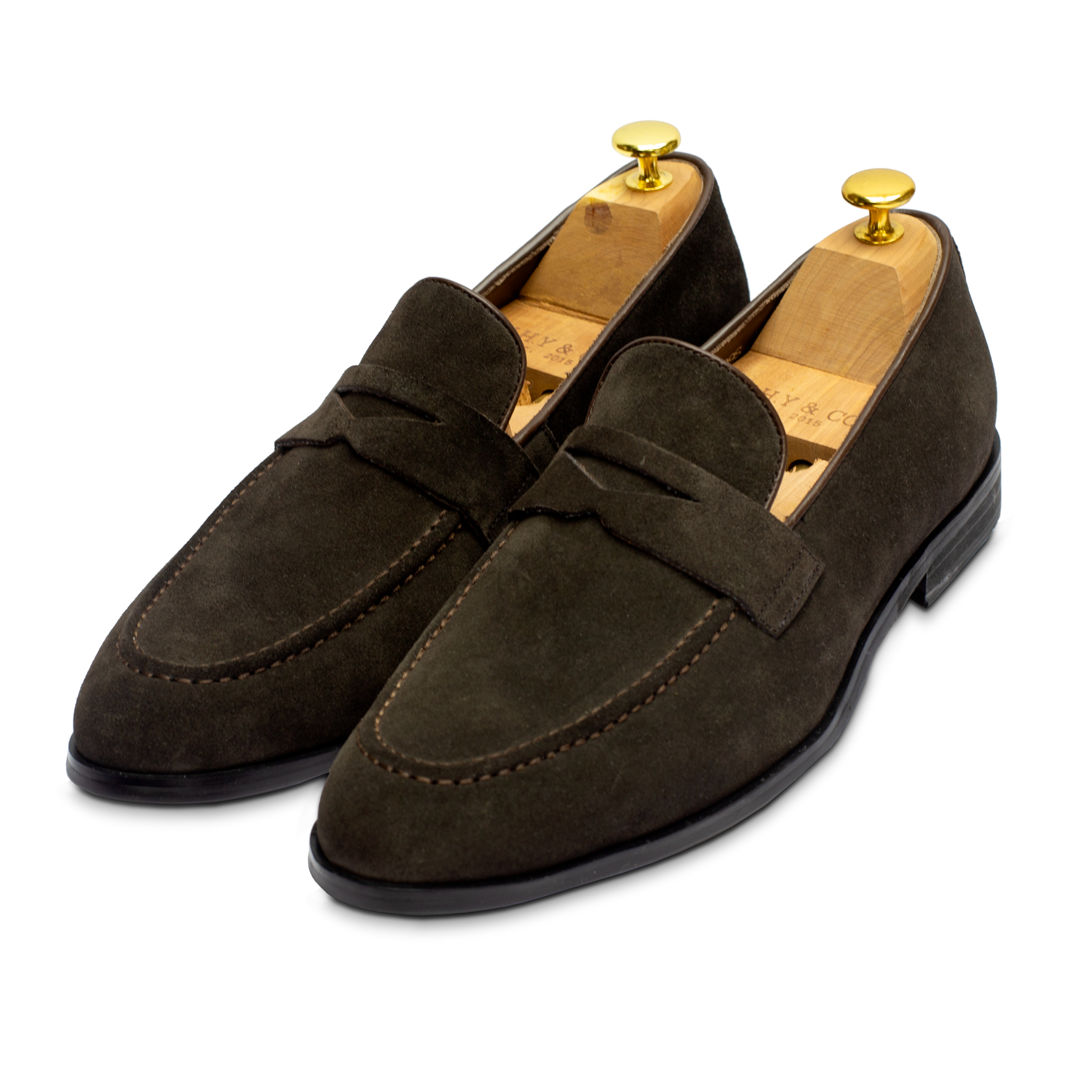 Whyandco Penny Loafers Coffee
