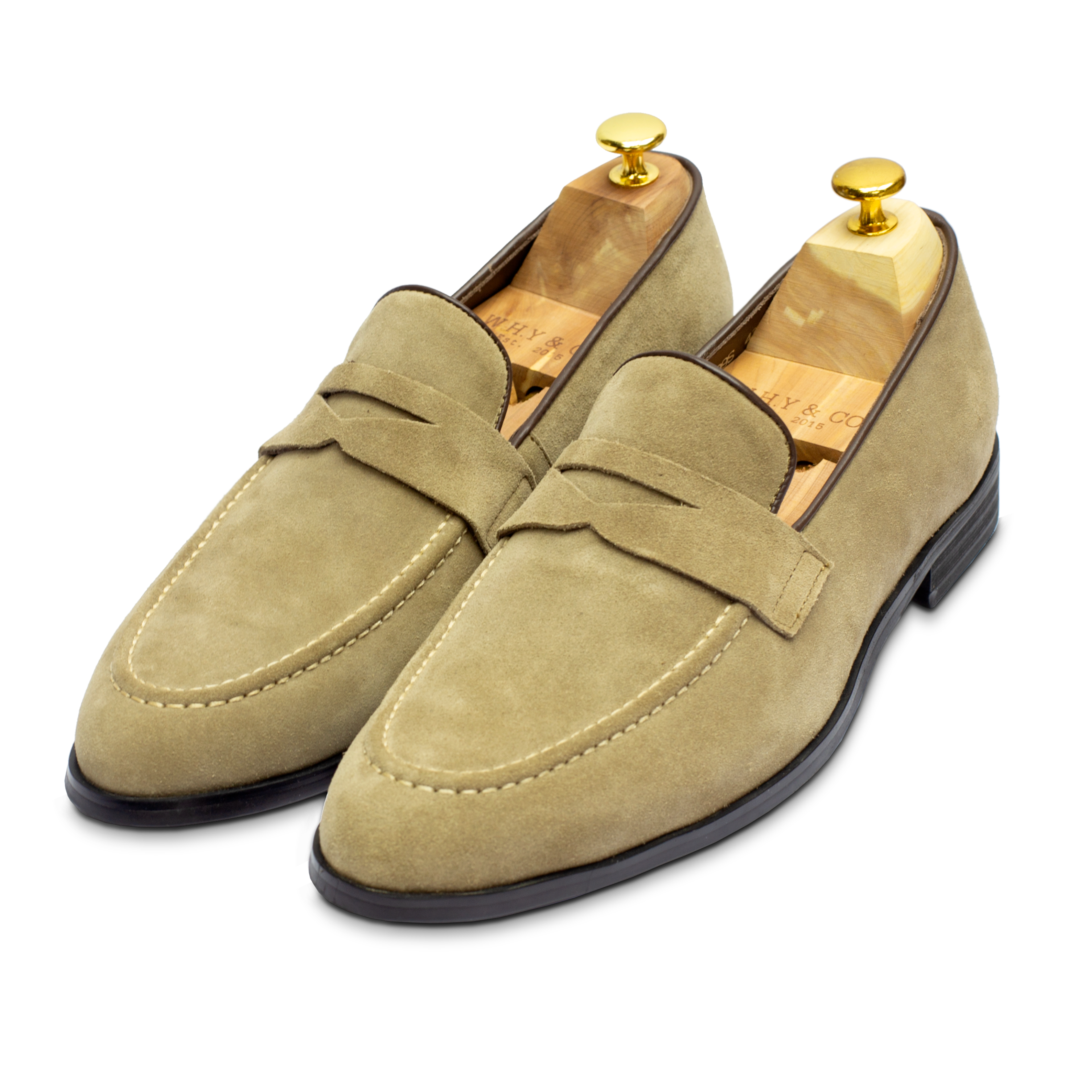 whyandco Penny Loafers Tobacco